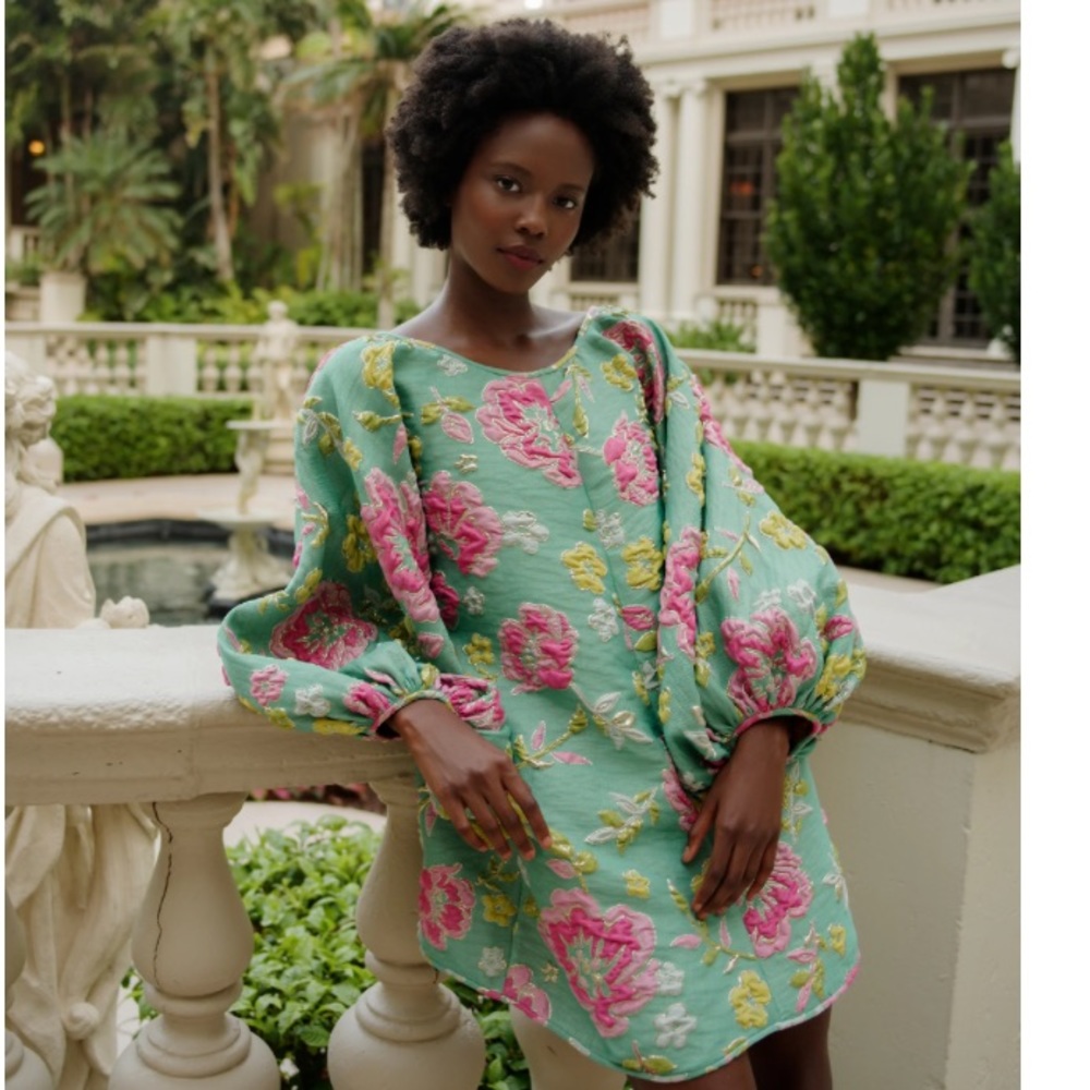 Arianne elmy green good luck dress